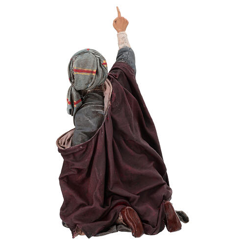 Verkündigung an die Hirten - der Verwunderte 30cm Angela Tripi 8