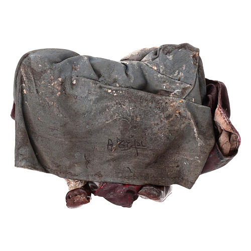 Anunciação aos Pastores: Maravilhado para Presépio Angela Tripi com figuras de altura média 30 cm 9