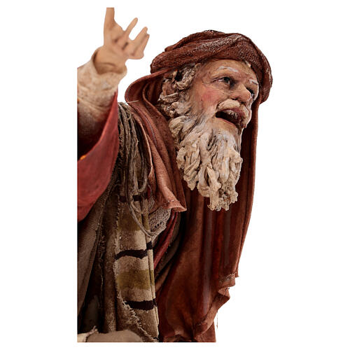 Berger apeuré - annonce aux bergers 30 cm atelier Angela Tripi 6