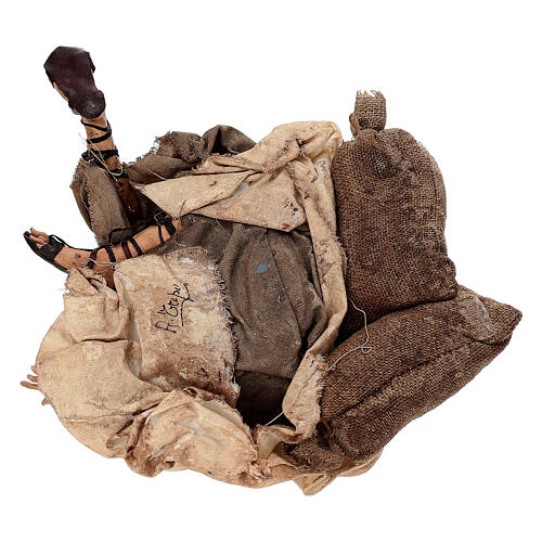 Pasterz przestraszony scena ogłoszenia nowiny pasterzom 30 cm Angela Tripi 10