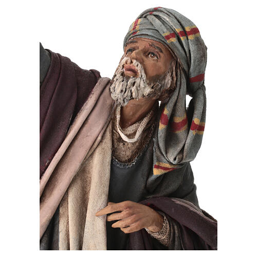 Shepherd in awe- announcement to the shepherds 30 cm, Angela Tripi 2