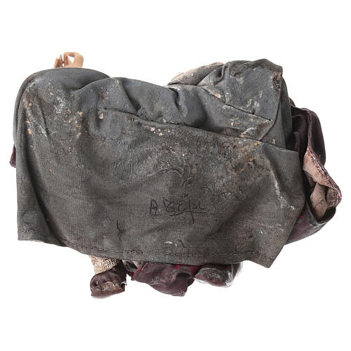 Shepherd in awe- announcement to the shepherds 30 cm, Angela Tripi 7