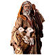 Shepherd with a lamb for 30 cm Nativity scene, Angela Tripi s4
