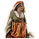Shepherdess with baskets, 18 cm Nativity Angela Tripi s2