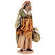 Shepherdess with baskets, 18 cm Nativity Angela Tripi s4