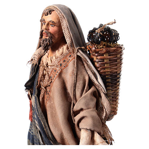 Cestaio per presepe 18 cm Angela Tripi 2