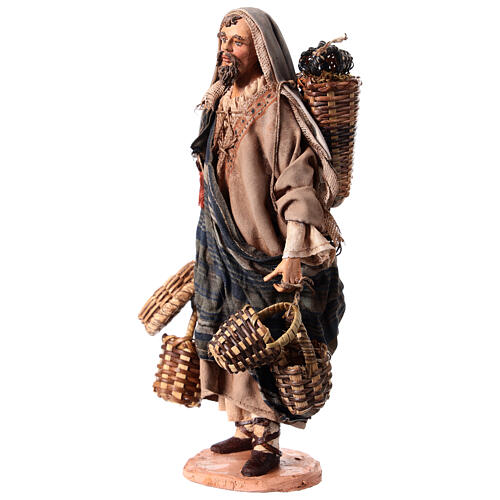 Cestaio per presepe 18 cm Angela Tripi 5