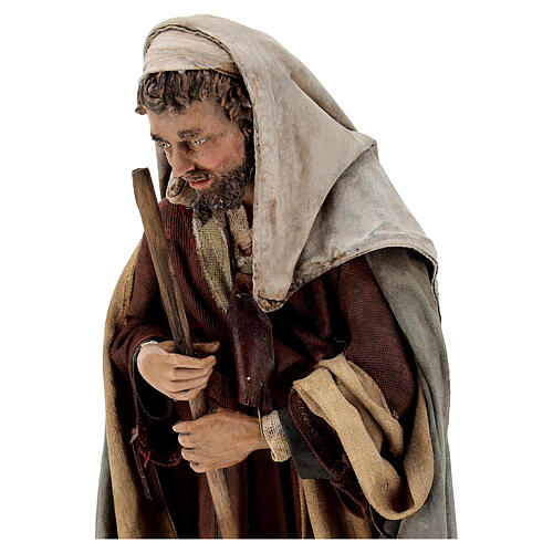 Natividade Virgem Maria com Menino Jesus no colo Presépio Angela Tripi com figuras de altura média 30 cm 4