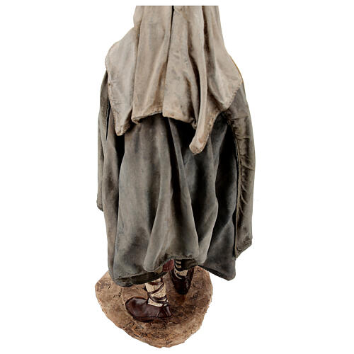 Natividade Virgem Maria com Menino Jesus no colo Presépio Angela Tripi com figuras de altura média 30 cm 14