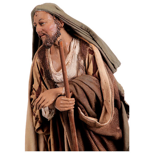 Holy Family with 4 musicians 30 cm Angela Tripi Nativity Scene 4