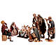 Escena Natividad con 4 tocadores 30 cm Angela Tripi s1