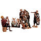 Scène Nativité avec 4 musiciens 30 cm Angela Tripi s11