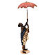 Diener mit Regenschirm für 30cm Krippe Angela Tripi s6