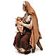 Nossa Senhora com o Menino Jesus Presépio Angela Tripi com figuras de altura média 30 cm s3