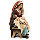 Madonna con il Bambinello 30 cm Tripi s4
