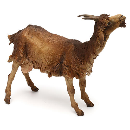 Chèvre marron 30 cm crèche Tripi 4
