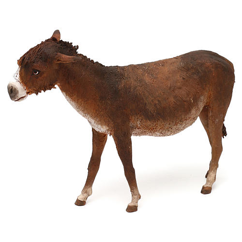 Esel stehend 30cm Krippe Angela Tripi 3
