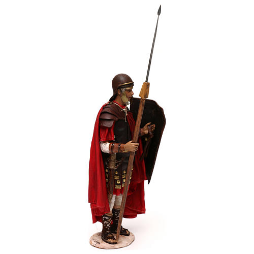 Römischer Soldat stehend 30cm Krippe Angela Tripi 4
