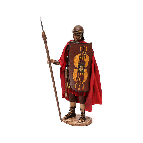 Nativity scene Roman soldier, 30 cm by Angela Tripi 3