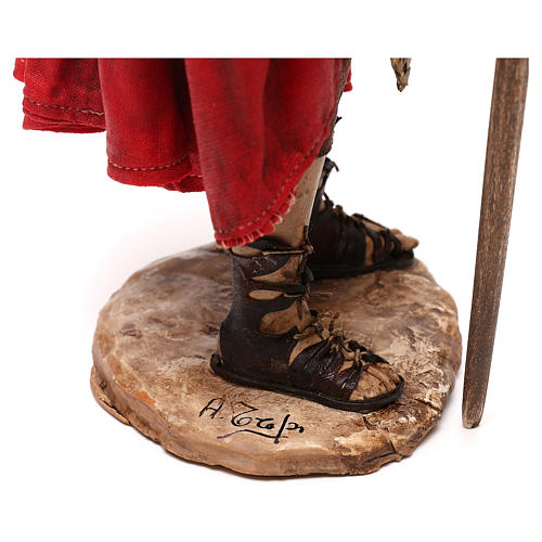 Nativity scene Roman soldier, 30 cm by Angela Tripi 6
