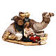Benino, o pastor dormindo, com camelo para Presépio Angela Tripi com figuras de altura média 18 cm s1