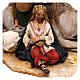 Benino, o pastor dormindo, com camelo para Presépio Angela Tripi com figuras de altura média 18 cm s2