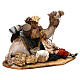 Benino, o pastor dormindo, com camelo para Presépio Angela Tripi com figuras de altura média 18 cm s5