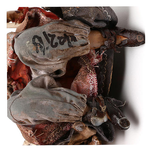 Kniender Hirte mit Schaf 13cm Krippe Angela Tripi 7