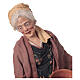 Alte Frau mit Körnerkorb, für 30 cm Krippe von Angela Tripi, Terrakotta s2