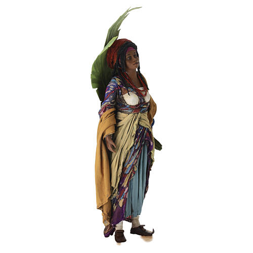 Woman with banana leaf, 30 cm Tripi Nativity Scene 5