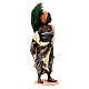 Femme avec feuilles de bananier crèche Tripi 30 cm s5