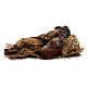 Schlafender Hirte, Benino, für 30 cm Krippe von Angela Tripi, Terrakotta s10