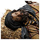 Sleeping shepherd, 30 cm Angela Tripi Nativity s2