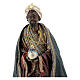 Heiliger König mit Gabe, für 13 cm Krippe von Angela Tripi, Terrakotta s2