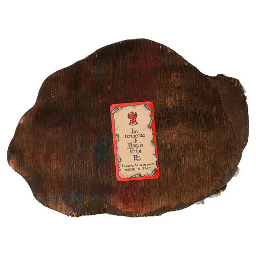 Vendeuse de vaisselle en terre cuite 13 cm Angela Tripi 8