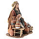 Vendeuse de vaisselle en terre cuite 13 cm Angela Tripi s4