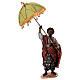Diener mit Regenschirm 18cm Krippe Angela Tripi s1