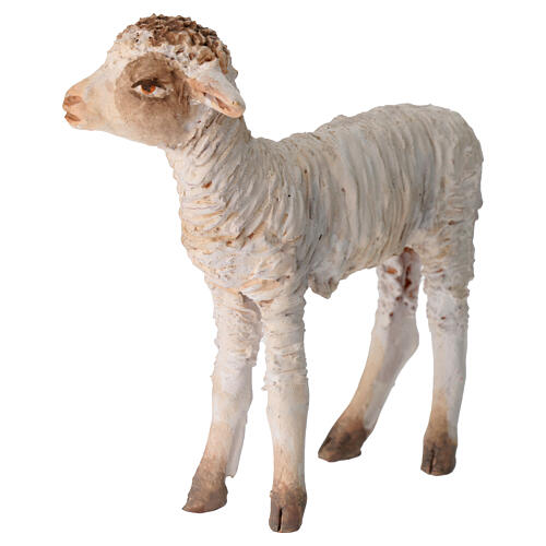 Nativity scene figurine, standing lamb 30 cm by Angela Tripi 3