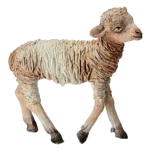 Lamm stehend für 30cm Krippe Angela Tripi 1