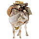 Stehendes Kamel mit Last, für 30 cm Krippe von Angela Tripi, Terrakotta s6