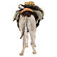 Stehendes Kamel mit Last, für 30 cm Krippe von Angela Tripi, Terrakotta s12