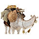 Camelo em pé com carga presépio Angela Tripi com figuras altura média 30 cm s10