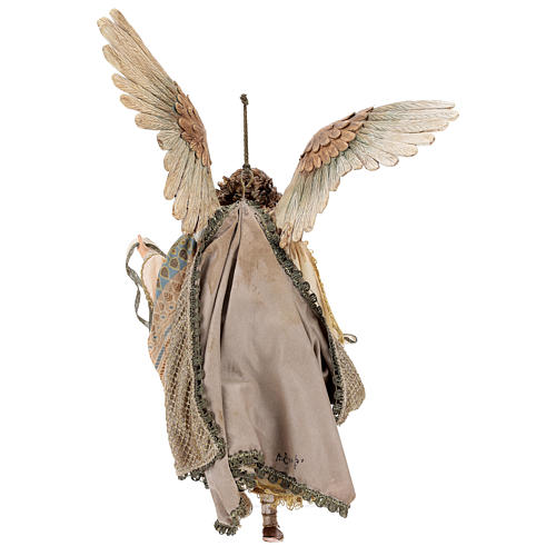 Nativity scene Angels with Gloria banners (two) by Angela Tripi 30 cm 11
