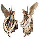 Nativity scene Angels with Gloria banners (two) by Angela Tripi 30 cm s1