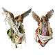 Nativity scene Angels with Gloria banners (two) by Angela Tripi 30 cm s1