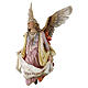 Nativity scene Angels with Gloria banners (two) by Angela Tripi 30 cm s8