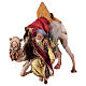 Heiliger König, der vom Kamel absteigt, für 18 cm Krippe von Angela Tripi, Terrakotta s2