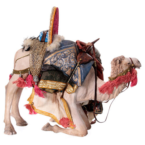 Rey mago que desmonta del camello 18 cm A. Tripi 7