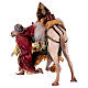 Rei Mago desmontando de camelo para presépio Angela Tripi com figuras de altura média 18 cm s17