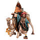 Rei Mago desmontando de camelo para presépio Angela Tripi com figuras de altura média 18 cm s24
